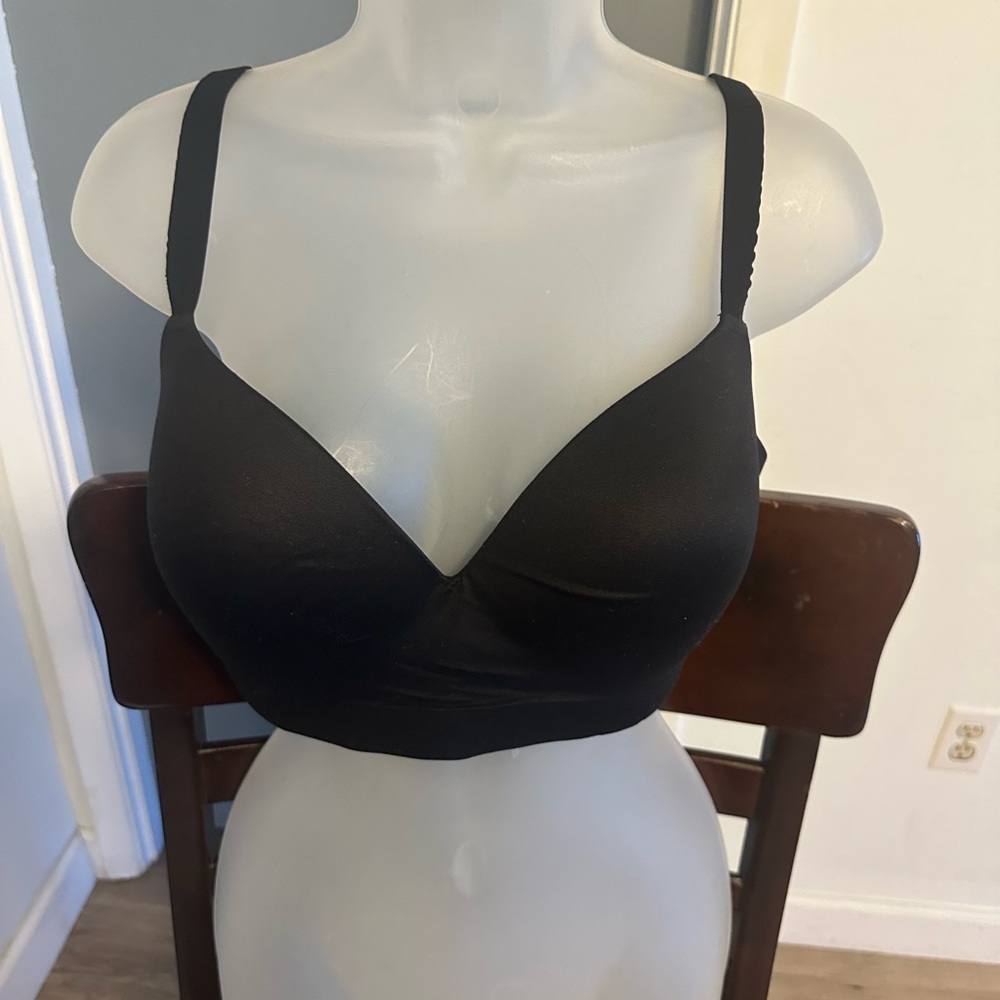 Soma Black Wireless Light Support T-Shirt Bra